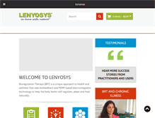 Tablet Screenshot of lenyosys.com